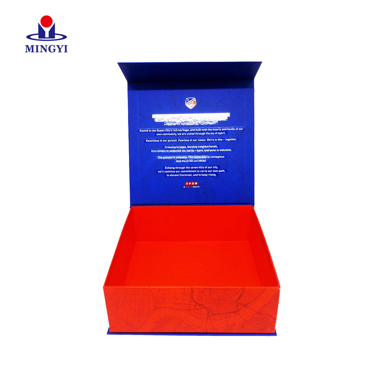 Luxury basketball clamshell souvenir packaging boxes customized logo