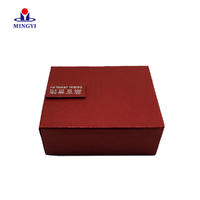 New design clam shell jewelry gift packaging box for famous brand