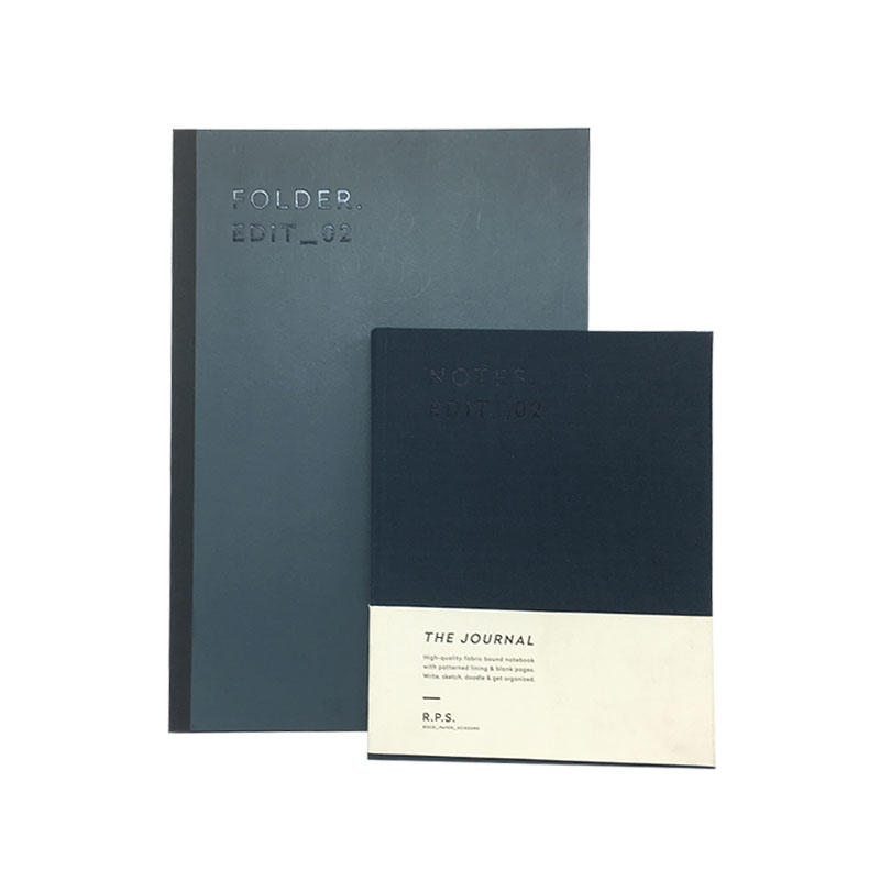 New design luxury custom note book with nylon string
