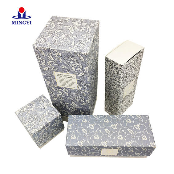 Supplier custom luxury fancy paper candle box
