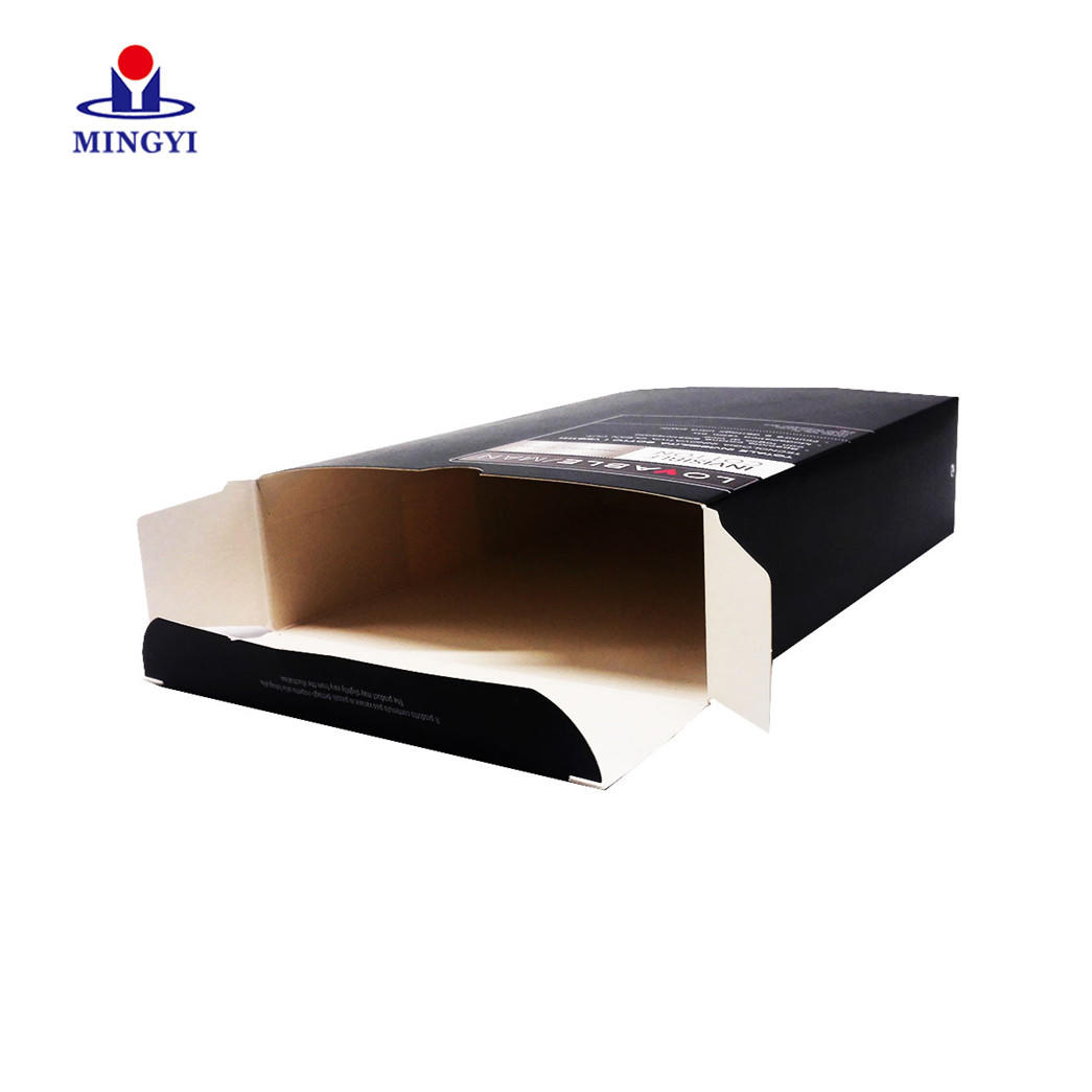 Soft t-shirt packaging boxes with high quality CMYK and Pantone color