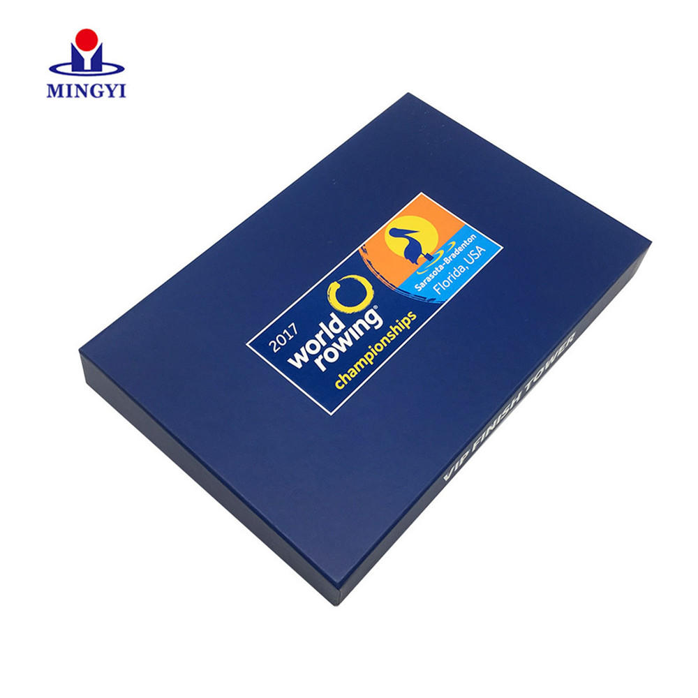China supplier hand make paper flap magnetic folding box