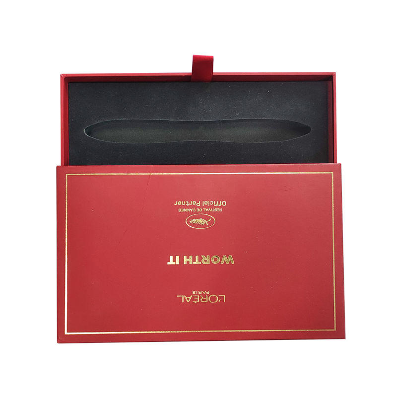 High quality luxury drawer packaging gift box for cosmetic With FSC certification
