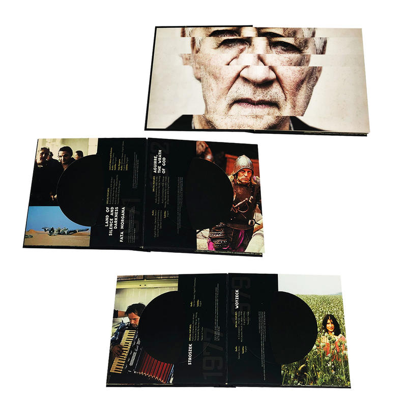 Custom high quality complex structure paper CD case with very nice printing color