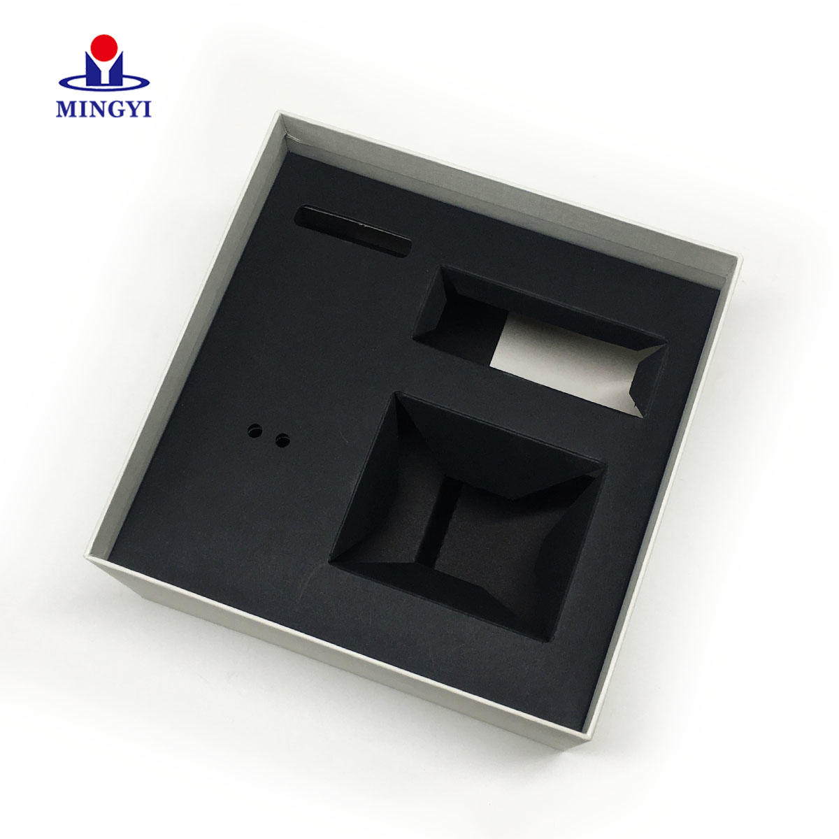 China supplier customized cardboard gift box with and base structrue used for digital