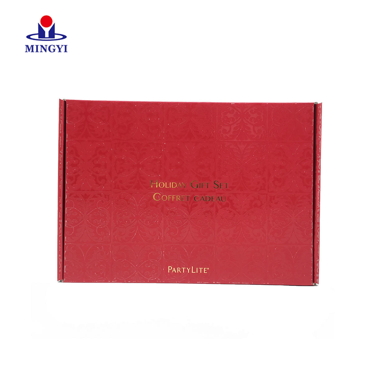 Customized book-shape packaigng box with luxury surface for cloth